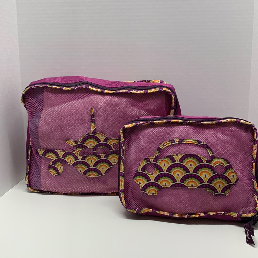 Vera Bradley Packing cubes. Set of 2